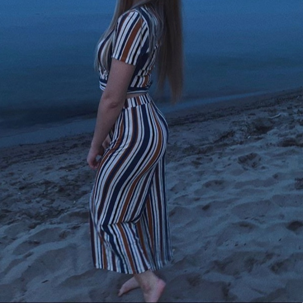 striped cropped pants from tjmaxx